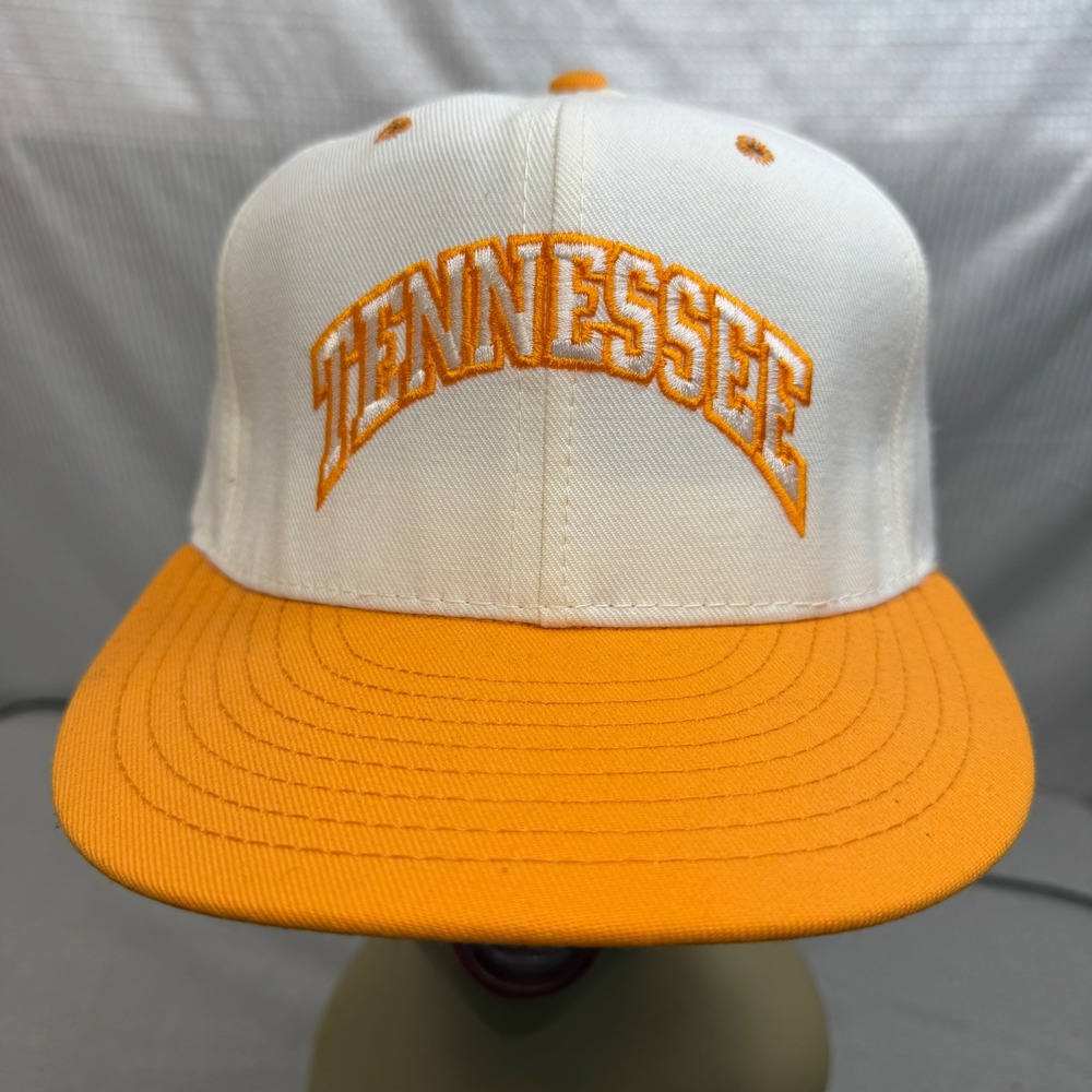 Pro-Line Tennessee Vols Hat Mens 7 White Orange Vintage Fitted USA Made